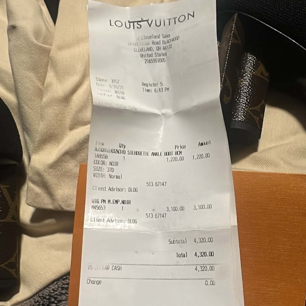 LV boots